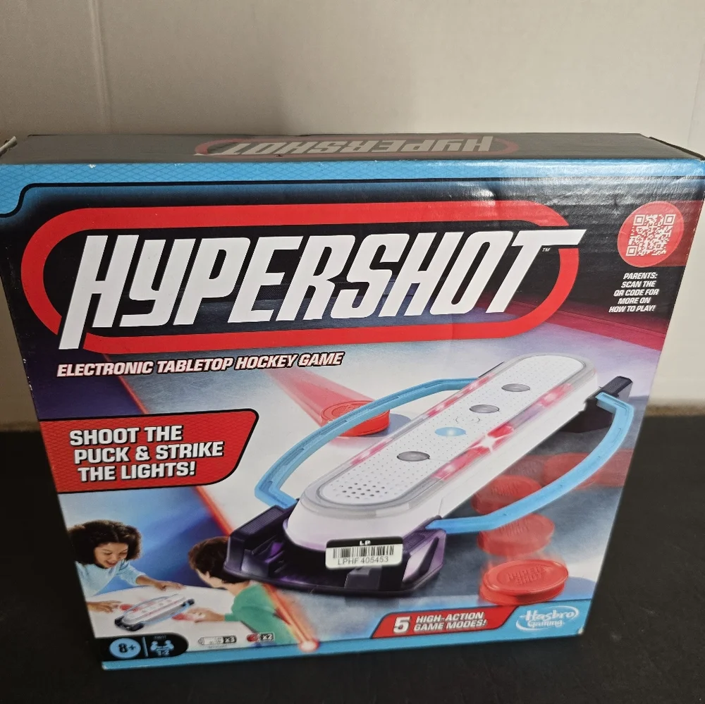 Hypershot Electronic Tabletop Hockey Game By Hasbro Gaming NIB